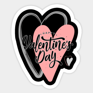 Happy Valentines day Sticker